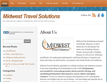 Tablet Screenshot of midwesttravelsolutions.com